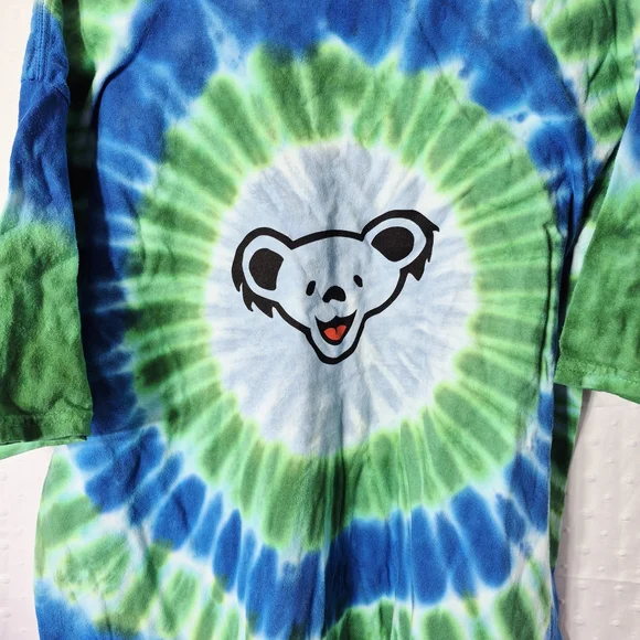 Grateful Dead Flag Bears Dancing Around The Earth Size XL Unisex - Picture 4 of 7